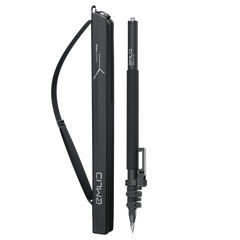 Survey Pole with a smartphone mount